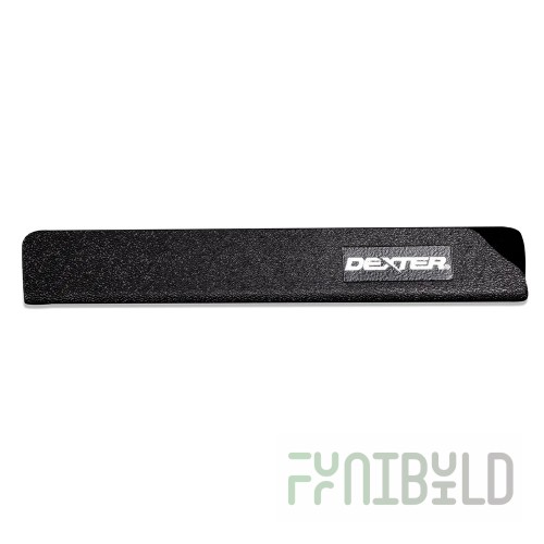Dexter Russell KG8N 8-3/4 Inch Narrow Knife Guard Plastic Black with Non-scratch Lining