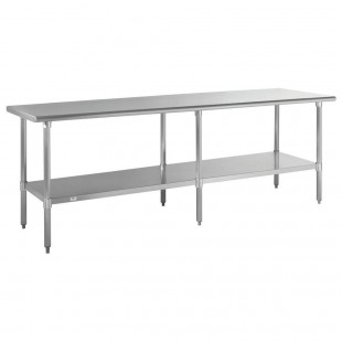 Hubert 28W-072 Kratos® 304 Stainless Steel Work Table 96