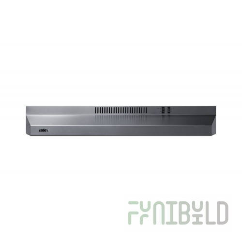 Summit H36RSSADA 36 Inch Under Cabinet Range Hood ADA Compliant Stainless Steel with Light
