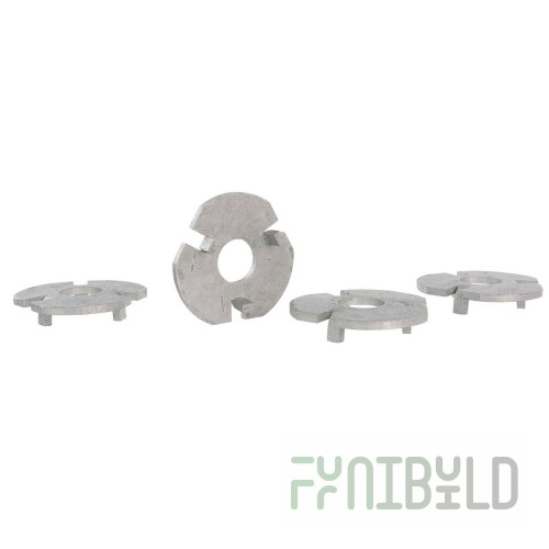 AllPoints F158 11/16 Inch Washer with Flange - OEM Metal Component