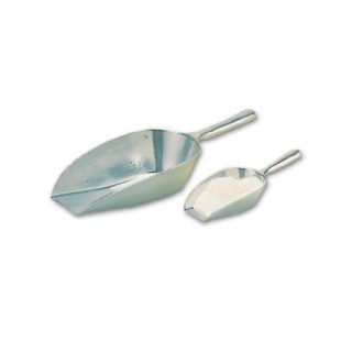 Matfer 116202 6 Oz Ingredient Measuring Scoop Aluminum Hygienic 8-1/4 Inch