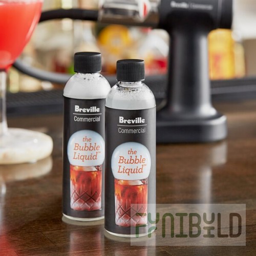 Breville Commercial CSM002CLR0NNA1 5.5 Inch Smoke Bubble Liquid Refill for CSM001BLK0NNA1