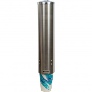 Carlisle C3250SS 16 Inch Water Cup Dispenser Pull-type Stainless Steel