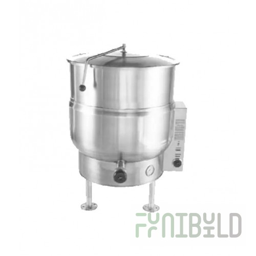 AccuTemp ALLGB-20 34 Inch Gas Stationary Kettle 20 Gallon 63000 BTU with Electronic Ignition
