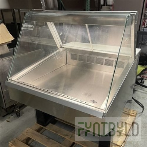 Federal Industries SQ3CD 36 Inch Market Series Refrigerated Deli Case with Stainless Steel