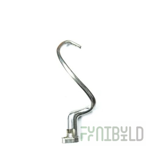 Stainless steel hook for whipping machine. B-10