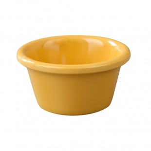 Yanco NC-536YW 2 Oz Nu-Classic Ramekin Yellow Melamine Dishwasher Safe