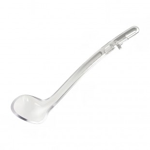 Winco CVLD-8C 3/4 Oz Ladle with Clear Polycarbonate Construction