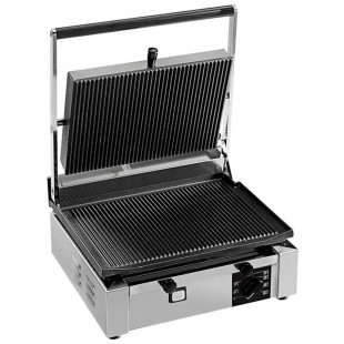 Eurodib CORTR110 Eurodib Panini Grill Single Ribbed Top & Bottom