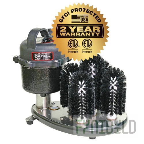 Bar Maid SS-100 8 Inch Electric Glasswasher Brush Type Submersible