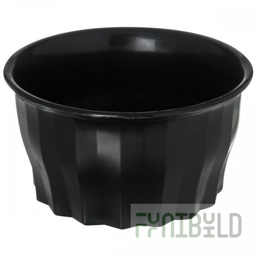 Dinex DX9200B03 Tropez 5 oz. Onyx High-Temp Convection Bowl - 48/Case