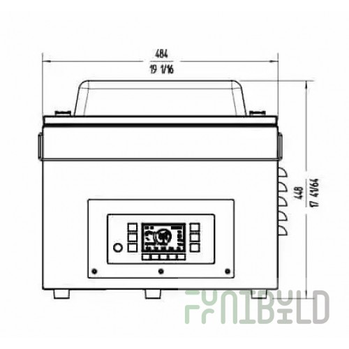 Sammic SU-416P (1140767) Vacuum Packing Machine With Bluetooth Connectivity Countertop