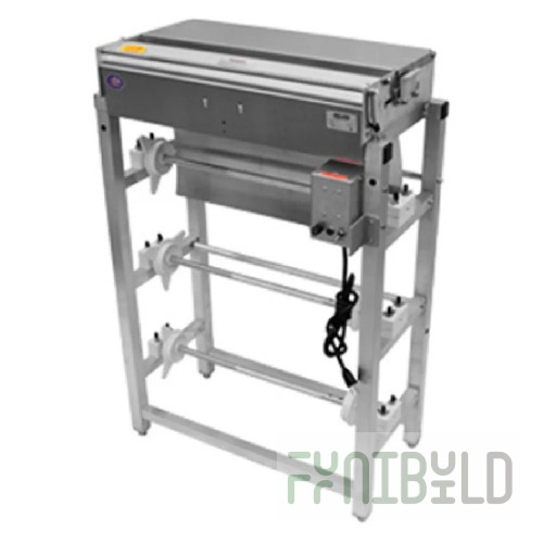 Alfa 112B 13 Inch Heat Seal Wrapper Floor Model with Non-Stick Cover Stainless Steel