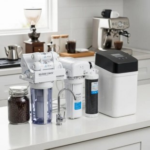 Optional 8 Inch Water Filtration for Espresso and Tea Systems, 3M BH3M-NPT HEAD ONLY
