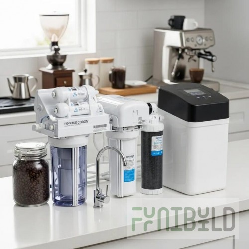 Optional 8 Inch Water Filtration for Espresso and Tea Systems, 3M BH3M-NPT HEAD ONLY