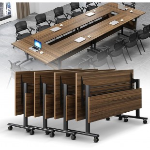 Forbes Industries REVFT3060MXE####-T##SC 60 Inch Rectangular Banquet Table with Locking Casters