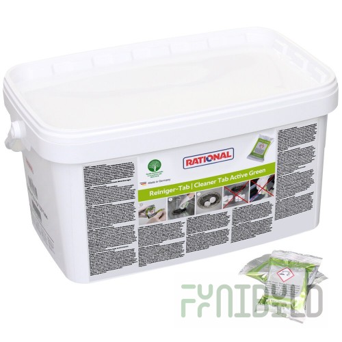 Cleaning agent for combi steamer RATIONAL ACTIVE GREEN 150 tab. 56.01.535