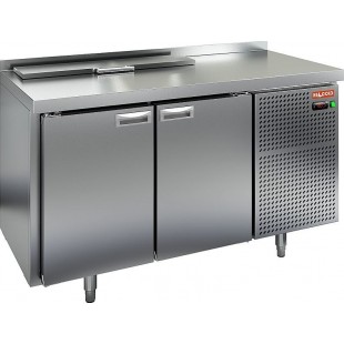 Salad table Hicold SL2-113GN with cover (1835x700x850mm, +2...+10 °C)