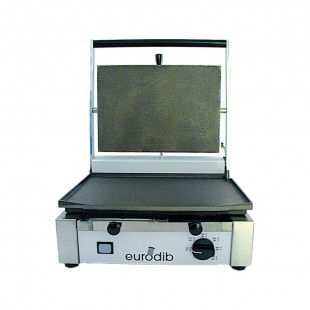 Eurodib CORTF220 Eurodib Panini Grill Single Flat Top & Bottom