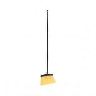 Carlisle Foodservice 4688500 Hd Angle Broom Nat Brist 48 In Blk Metal Handle