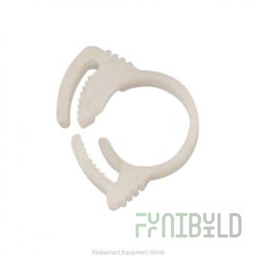 Micro Matic SNP-8 Clamp 548 for Vinyl Hose - White Reusable Plastic