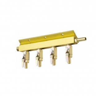 Optional Stainless Steel 4-way Manifold for Draft Beer System, Krowne BC-797
