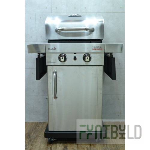 Char-broil grill stand, PPO-GCh2-DR, 2 doors, 800x700x590mm, stainless steel.