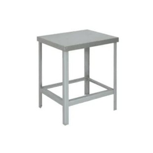 Convection grill stand without display case (stainless steel, 840x670x643 in)