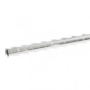 Thunder Group CMPC063 63 Inch Shelving Post with Leveling Foot Chrome Heavy Duty