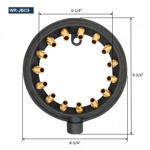 GSW USA WR-JBC9C Burner Cap for WR-JBC9 Gas Range Parts & Accessories GSW USA WR-JBC9C Burner Cap for WR-JBC9 Gas Range Parts & Accessories