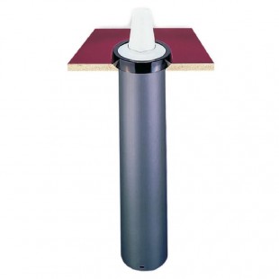 Carlisle C2410C18 18 Inch In-Counter Cup Dispenser High-Impact Plastic