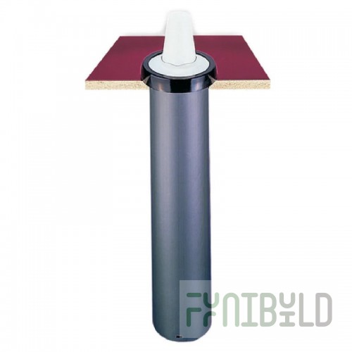 Carlisle C2410C18 18 Inch In-Counter Cup Dispenser High-Impact Plastic