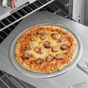Omcan 13462 18 Inch Square Pizza Screen Crimped Aluminum with Durable Design