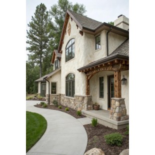 Wood Stone 7-STUCCO Customization and Modifications with 1 Inch Clearance