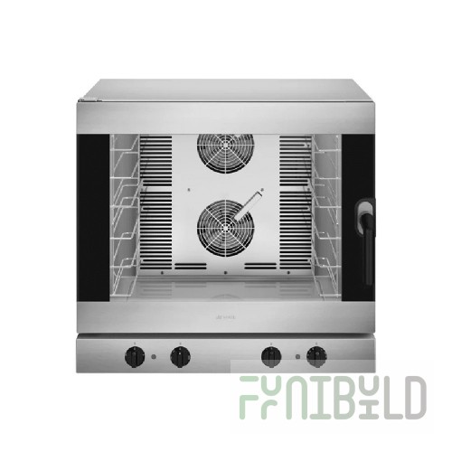 Convection oven Smeg ALFA43X (584x602x 537 in, 220V, 50Hz, 3 kW)