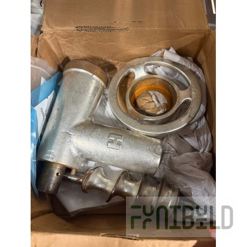 Optional #22 Meat Chopper Attachment with Cylinder and Knife for 4822 Meat Chopper/Grinder Model, Hobart 22C/E-5PLT