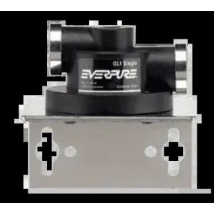 Everpure EV925619 QL1 Water Filtration System Head Assembly with Mounting Bracket