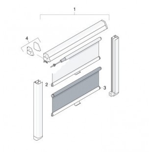 Sidewall blind BC1.70 left Crosby C1.70.03.8.02.500SB