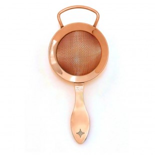 Spill-Stop 8016-3 2-3/8 Inch Diameter Mesh Strainer Copper Plated Stainless Steel