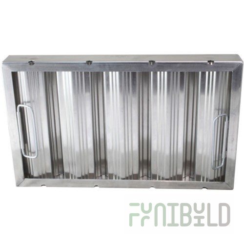Private Label 261762 Baffle Filter 20 X 25 Alum