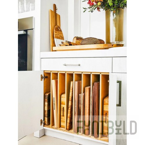 Shelf for storing cutting boards PKD-600-N-TEH