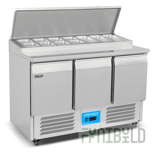 Cooleq PS300 Pizza Refrigerator Table