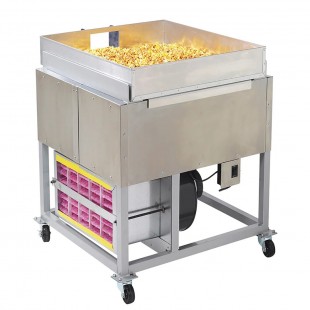 Optional 36 Inch Caramel Corn Cooker Mixer with Cooling Pan Shelf, Gold Medal 2031CC
