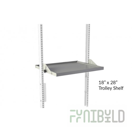 Eagle A1848BL 48 Inch Wire Adjustable Shelf with Collars and Split Sleeves