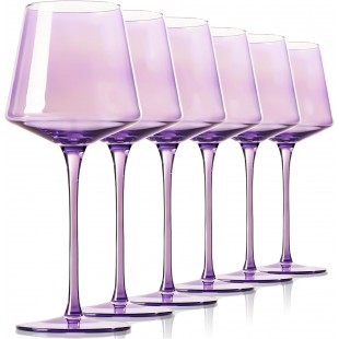Wine glass 255ml, art.SR-00816LXINPURPLE, 6 pcs. in pack.