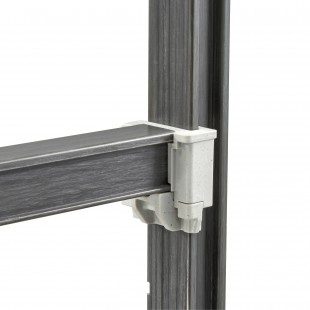 Cambro EXTR42480 42 Inch Traverse Brushed Granite Shelving Accessory