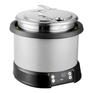 Vollrath 74110110 11 Quart Induction Soup Rethermalizer with Inset and Cover