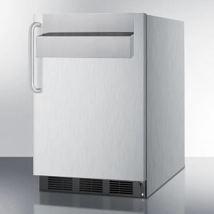 Summit SPR7BOSSTSR 23-3/4 Inch Outdoor Refrigerator 5.5 cu ft Reach-In Stainless Steel