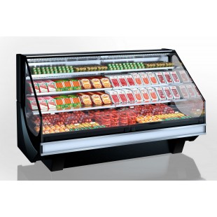 Dinex DXP5OTR3 74 Inch Cold Food Display Case with Stainless Steel Top