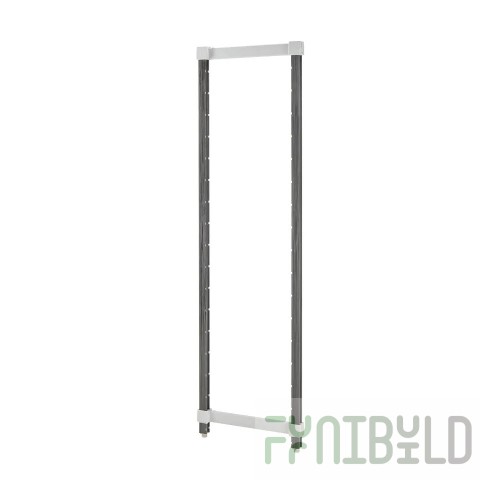 Cambro EXPK1864480 18 Inch Width Post Kit Plastic for Camshelving Elements XTRA